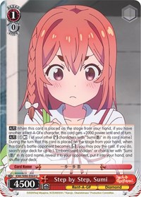Sumi U waifu card — Weiss Schwarz