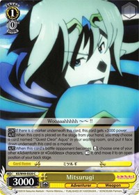 Mitsurugi C waifu card — Weiss Schwarz