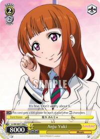 Anju Yuki C waifu card — Weiss Schwarz