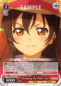 Umi C waifu card — Weiss Schwarz