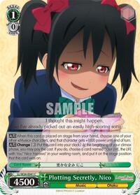 Nico C waifu card — Weiss Schwarz
