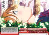 Sakura Tree Facing the Blue Sky CC waifu card — Weiss Schwarz