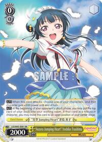 "Aozora Jumping Heart" Yoshiko Tsushima RR waifu card — Weiss Schwarz