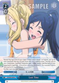Lost Time U waifu card — Weiss Schwarz