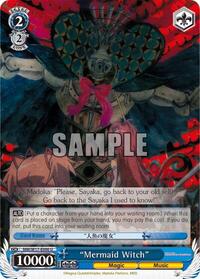 "Mermaid Witch" U waifu card — Weiss Schwarz