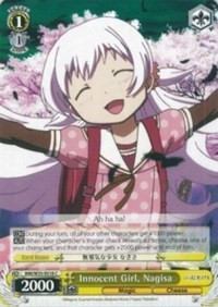Nagisa C waifu card — Weiss Schwarz