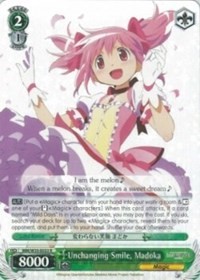 Madoka R waifu card — Weiss Schwarz