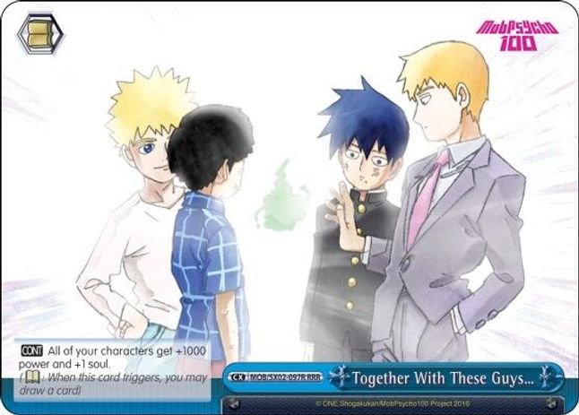 Together With These Guys... RRR waifu card — Weiss Schwarz