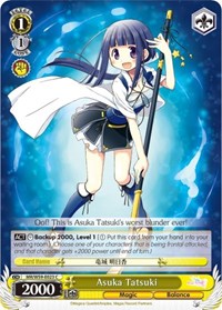 Asuka Tatsuki C waifu card — Weiss Schwarz