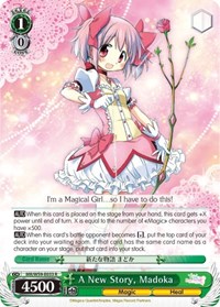 Madoka R waifu card — Weiss Schwarz