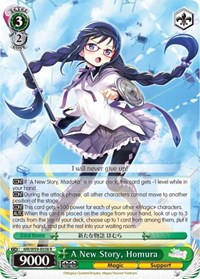 Homura R waifu card — Weiss Schwarz