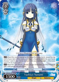 Yachiyo Nanami RRR waifu card — Weiss Schwarz