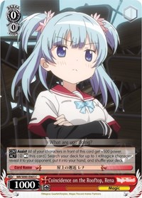 Rena C waifu card — Weiss Schwarz