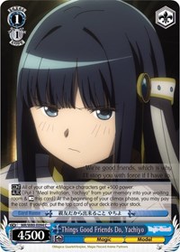 Yachiyo C waifu card — Weiss Schwarz