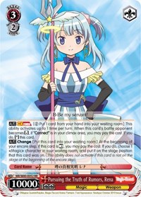 Rena RR waifu card — Weiss Schwarz