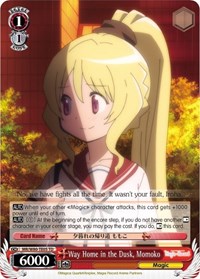Momoko TrialDeck waifu card — Weiss Schwarz