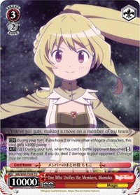 Momoko TrialDeck waifu card — Weiss Schwarz