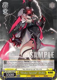 "Drake Special" Drake SR waifu card — Weiss Schwarz