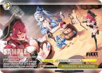 ROMANTIC VALENTINE (PR) (Foil) Promo waifu card — Weiss Schwarz