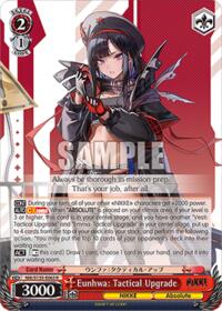Eunhwa: Tactical Upgrade R waifu card — Weiss Schwarz