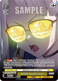 Neon (SR) SR waifu card — Weiss Schwarz