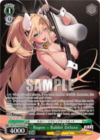 Rupee - Rabbit Deluxe (SR) SR waifu card — Weiss Schwarz