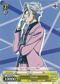 Claude C waifu card — Weiss Schwarz
