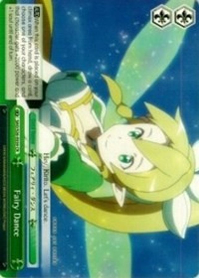 Fairy Dance CR waifu card — Weiss Schwarz