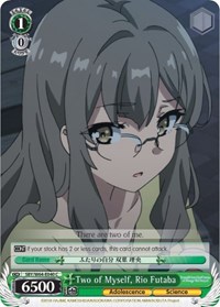 Rio Futaba C waifu card — Weiss Schwarz