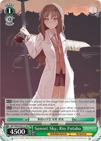 Rio Futaba SR waifu card — Weiss Schwarz