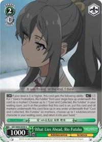 Rio Futaba U waifu card — Weiss Schwarz