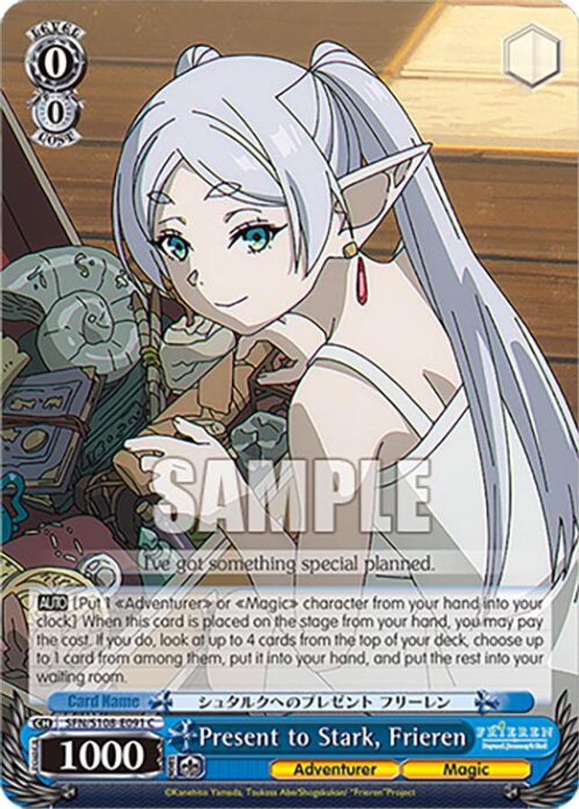 Frieren C waifu card — Weiss Schwarz