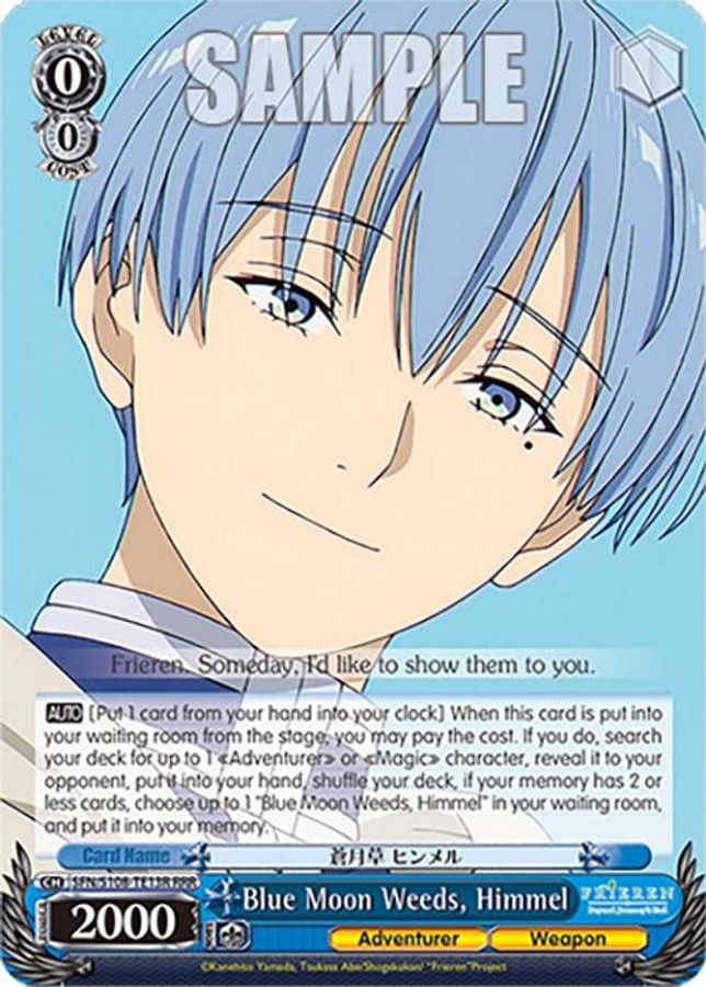 Himmel RRR waifu card — Weiss Schwarz
