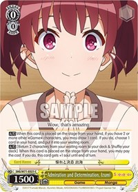 Izumi C waifu card — Weiss Schwarz
