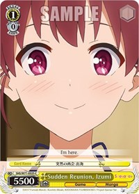 Izumi C waifu card — Weiss Schwarz