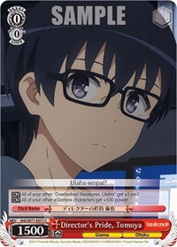 Tomoya C waifu card — Weiss Schwarz