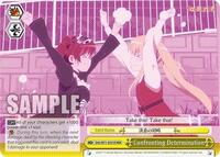 Confronting Determination RRR waifu card — Weiss Schwarz