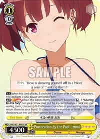 Izumi (SR) SR waifu card — Weiss Schwarz