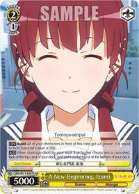 Izumi (SR) SR waifu card — Weiss Schwarz