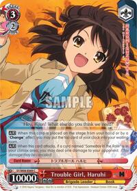 Haruhi C waifu card — Weiss Schwarz