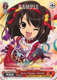 Haruhi TrialDeck waifu card — Weiss Schwarz