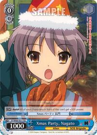 Nagato TrialDeck waifu card — Weiss Schwarz