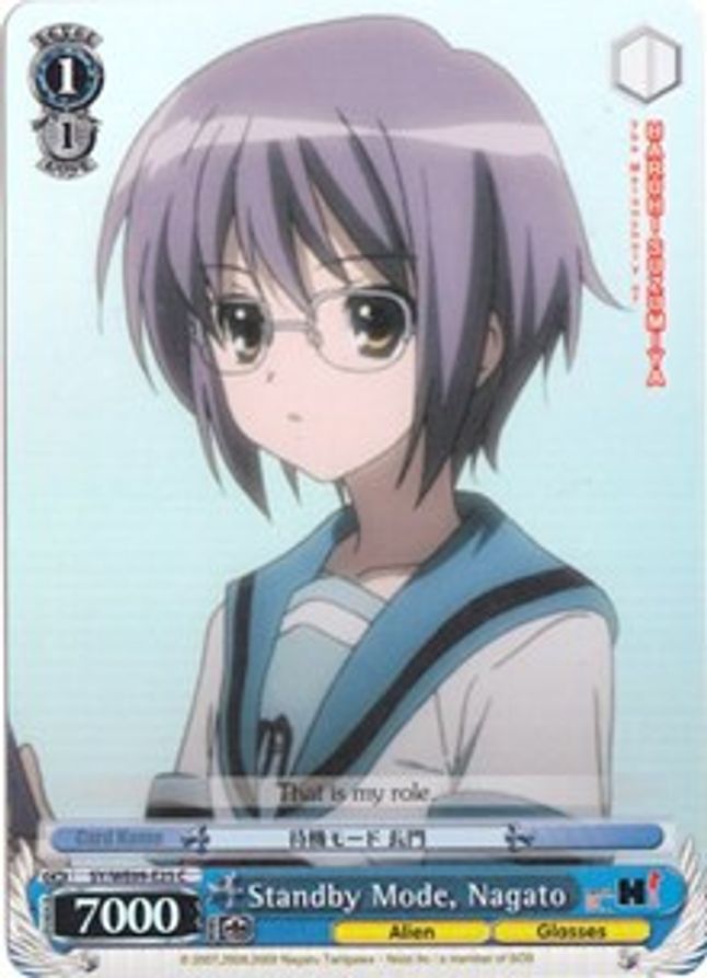 Nagato C waifu card — Weiss Schwarz