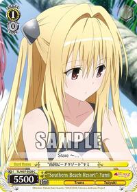 "Southern Beach Resort" Yami C waifu card — Weiss Schwarz