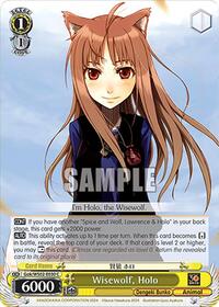 Holo C waifu card — Weiss Schwarz