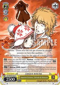 Takitsubo & Hamazura C waifu card — Weiss Schwarz