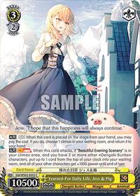 Jess & Pig C waifu card — Weiss Schwarz