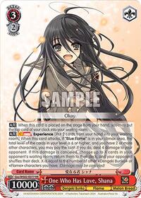 Shana RR waifu card — Weiss Schwarz