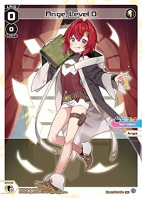Ange Level 0 Parallel Foil Re waifu card — WIXOSS