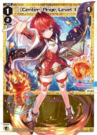 Center Ange Level 1 Re waifu card — WIXOSS